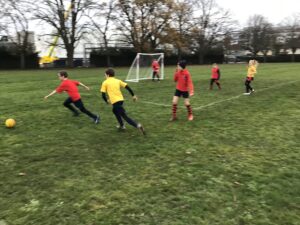 Football underway