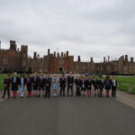 Year 4 outside Hampton Court