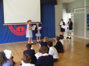 Drama - Performing to an audience
