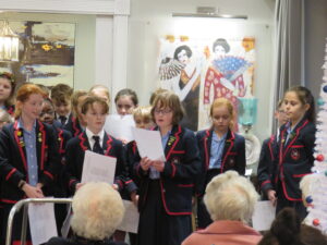 Year 5 & 6 reciting their poetry