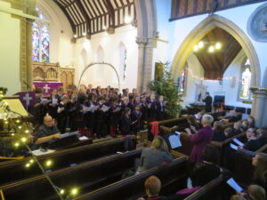 The Choir singing