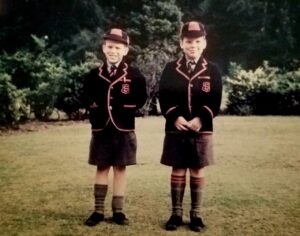 Joe with his brother @ Lyndhurst