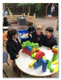 Playing with our building blocks