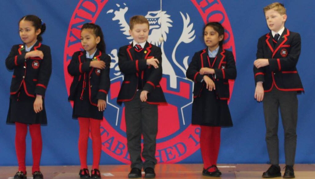 Singing in Spanish Assembly