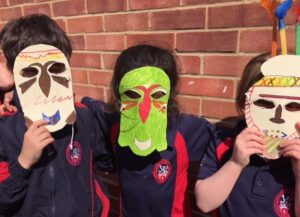 Year 1 African masks