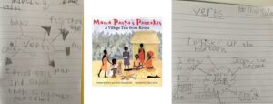Year 1 using verbs to make pancakes inspired by Mama Panya’s Pancakes