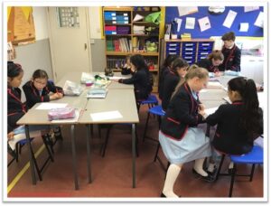 Year 4 Working on Playscripts