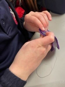 Year 6 Sewing Keyrings